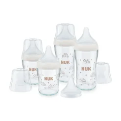 NUK 4er Glasflaschenset Perfect Match* Flaschen & Sauger