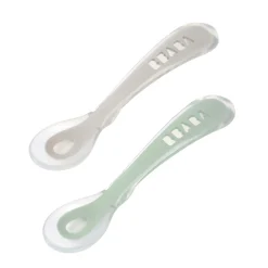 Bu00c8ABA 2er Set Babylöffel aus Silikon 8+ Monate* Besteck & Geschirr