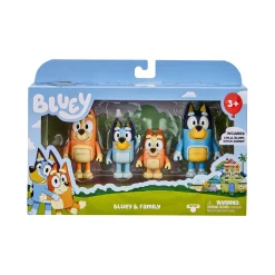 Moose 4er Set BLUEY Spielfiguren*Kinder Lernspielzeug