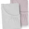 LITTLE ONE 2er Set Jersey Spannbetttücher 40 x 90 cm* Babybettwäsche