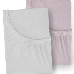 LITTLE ONE 2er Set Jersey Spannbetttücher 40 x 90 cm* Babybettwäsche