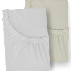 LITTLE ONE 2er Set Jersey Spannbetttücher 40 x 90 cm* Babybettwäsche