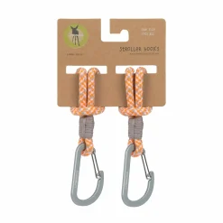 Lu00c4SSIG 2er Set Kinderwagenhaken Beige*Kinder Kinderwagen Zubehör