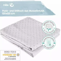 roba 2er Set Mulltücher Lil Planet* Spucktücher|Spucktücher