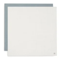 jollein 2er Set Mulltücher Seagreen/Ivory 115 x 115 cm* Mullwindeln|Mullwindeln