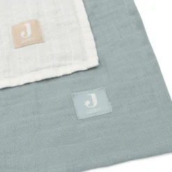 jollein 2er Set Mulltücher Seagreen/Ivory 115 x 115 cm* Mullwindeln|Mullwindeln