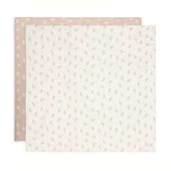 jollein 2er Set Mulltücher Zweige 115 x 115 cm* Mullwindeln|Mullwindeln