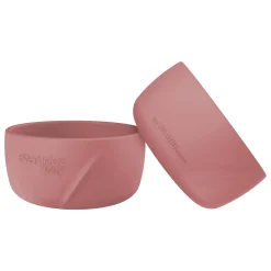 everyday baby 2er Set Silikon Schalen Nature Red* Besteck & Geschirr