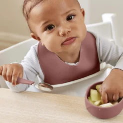 everyday baby 2er Set Silikon Schalen Nature Red* Besteck & Geschirr
