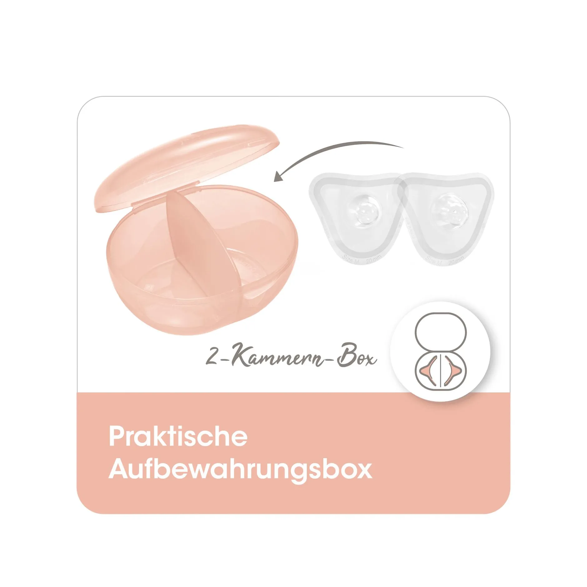 nip 2-er Set Stillhütchen Größe L* Stillzubehör