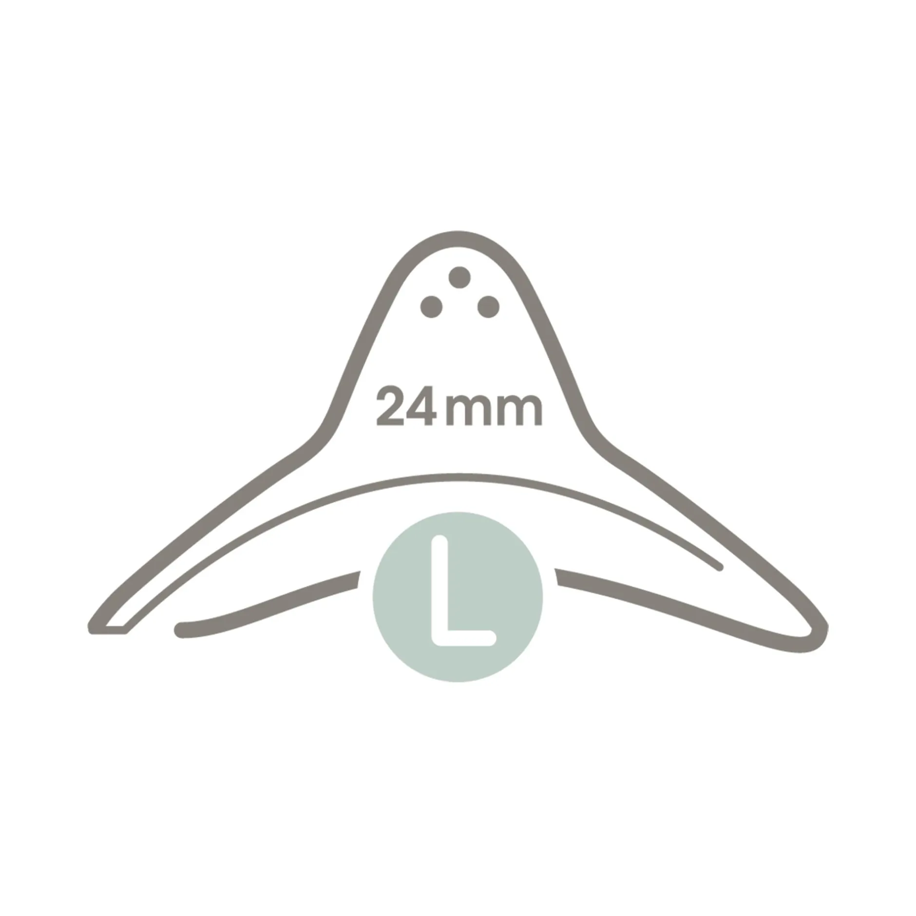 nip 2-er Set Stillhütchen Größe L* Stillzubehör