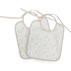 LITTLE ONE 7er-Pack Bindelätzchen Regenbogen* Lätzchen|Lätzchen