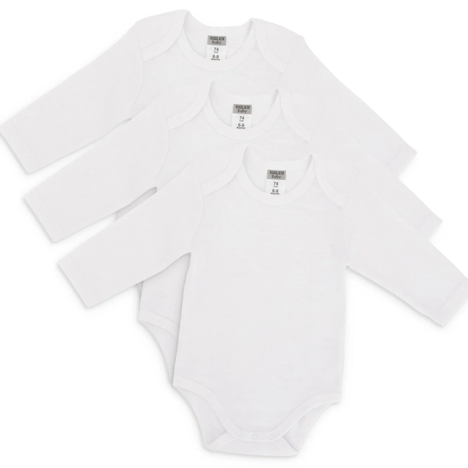 Boley 3er-Pack Langarmbodys* Bodys