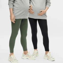 Mamalicious 2er-Pack Leggings* Umstandshosen