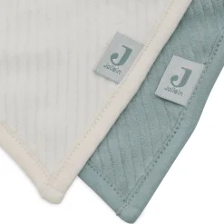 jollein 2er-Set Bandana Lätzchen Seagreen / Ivory* Lätzchen|Lätzchen