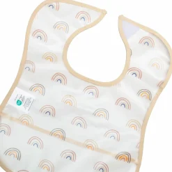 LITTLE ONE 2er-Set Klettlätzchen Regenbogen* Lätzchen|Lätzchen