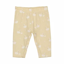 blue seven 3er-Set Kurzarmbody, Hose und Jacke Schwan* Hosen|Bodys