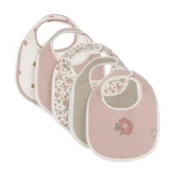 jollein 5er-Set Lätzchen Retro Flowers* Lätzchen|Lätzchen