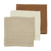 MEYCO 3er-Set Musselin Mullwindeln 70 x 70 cm* Mullwindeln|Mullwindeln