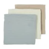 MEYCO 3er-Set Musselin Mullwindeln 70 x 70 cm* Mullwindeln|Mullwindeln