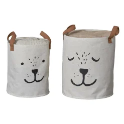 Store.it! 2er-Set Premium-Rundkörbe Hund* Deko & Accessoires