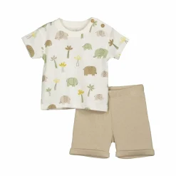 blue seven 2er-Set T-Shirt und Shorts Elefanten* Oberteile