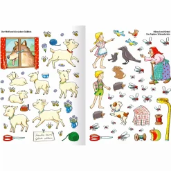 arsEdition Erstes Stickern - Märchen*Kinder Kinderbücher