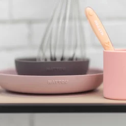 Nattou Esslern-Set rosa/aubergine* Besteck & Geschirr