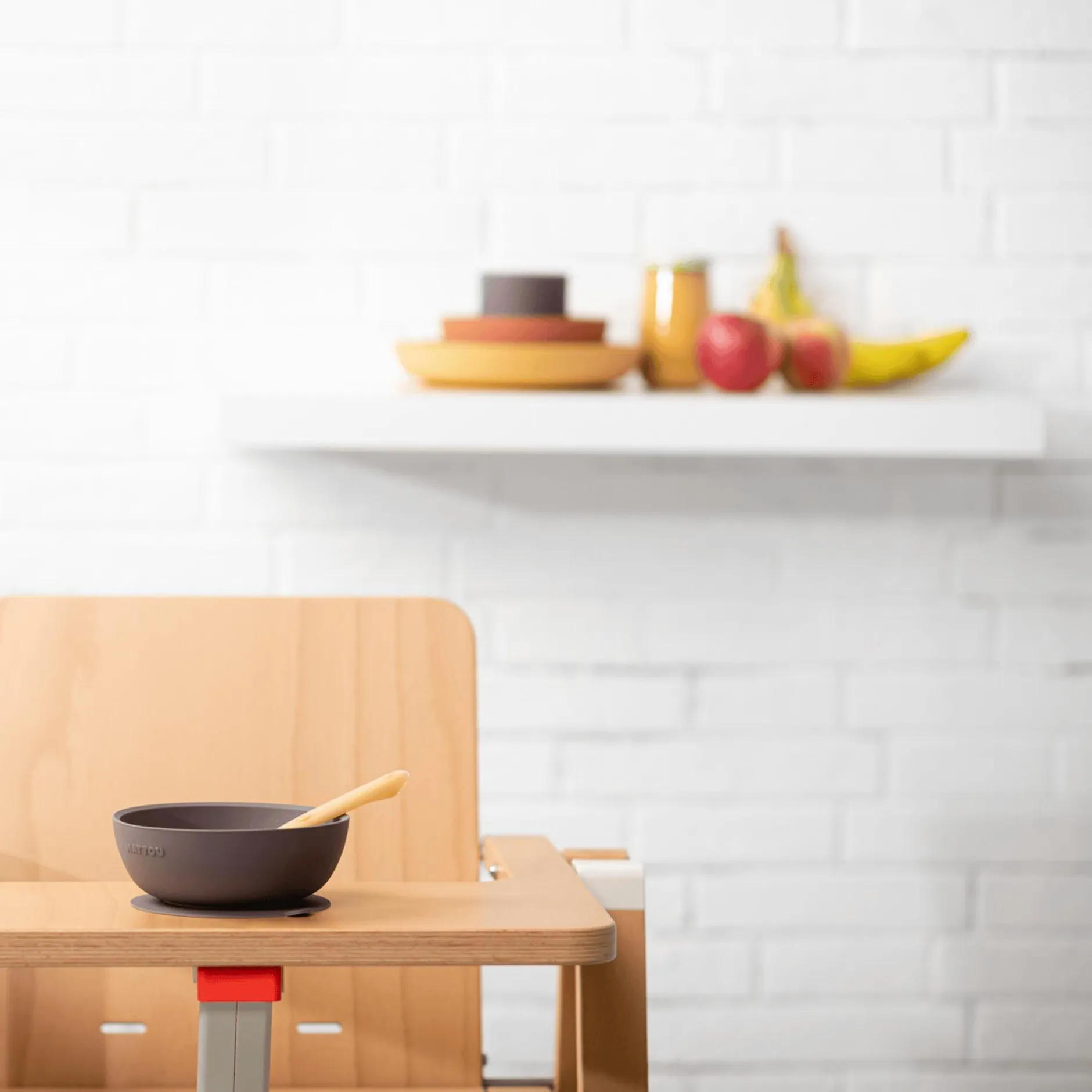 Nattou Esslern-Set rosa/aubergine* Besteck & Geschirr