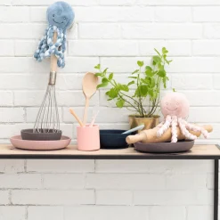 Nattou Esslern-Set rosa/aubergine* Besteck & Geschirr