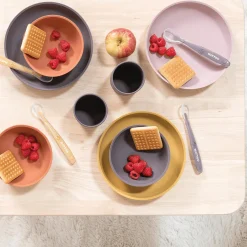 Nattou Esslern-Set rosa/aubergine* Besteck & Geschirr