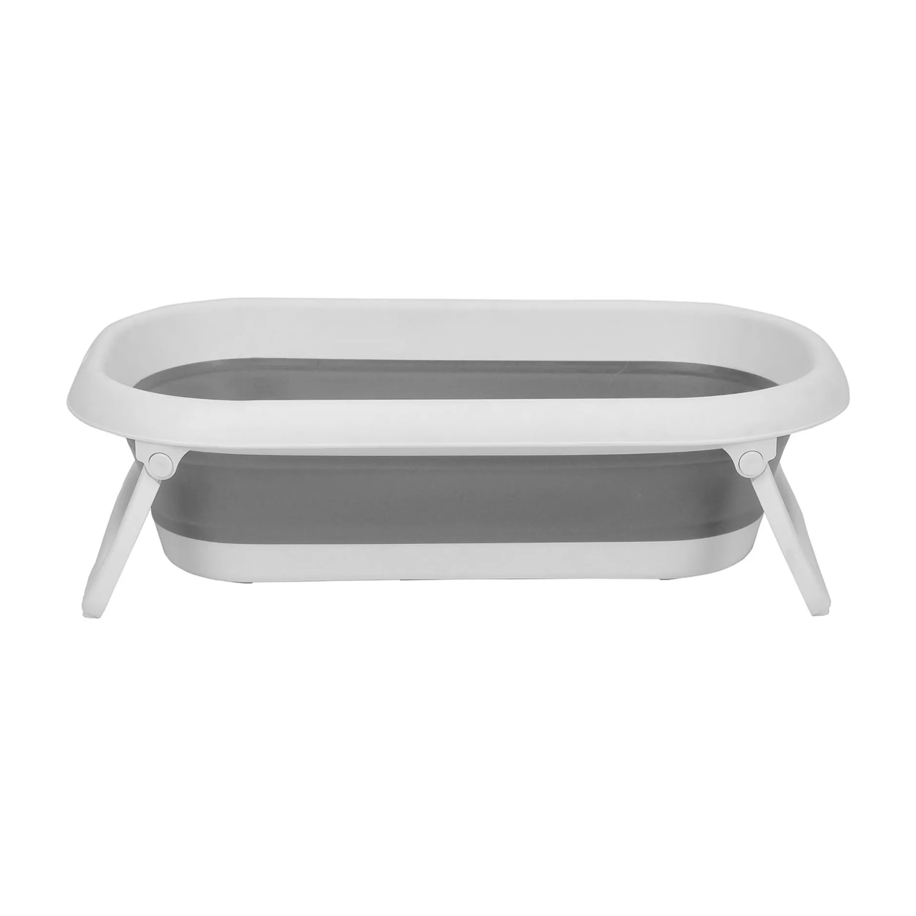 rotho Babydesign Faltbadewanne Baby Bath 2 Go Stone Grey* Badewannen