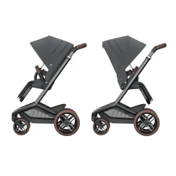 MAXI-COSI Premium Fame Gestell Twillic Graphite*Kinder Kombi-Kinderwagen