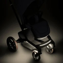 MAXI-COSI Premium Fame Gestell Twillic Graphite*Kinder Kombi-Kinderwagen