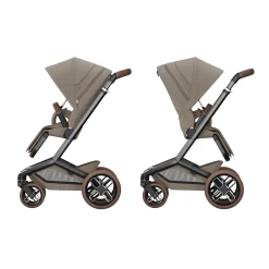 MAXI-COSI Premium Fame Gestell Twillic Truffle*Kinder Kombi-Kinderwagen