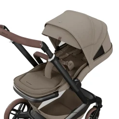 MAXI-COSI Premium Fame Gestell Twillic Truffle*Kinder Kombi-Kinderwagen