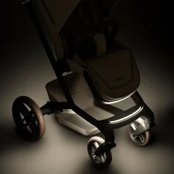 MAXI-COSI Premium Fame Gestell Twillic Truffle*Kinder Kombi-Kinderwagen