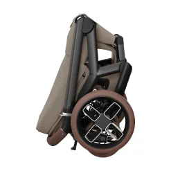 MAXI-COSI Premium Fame Gestell Twillic Truffle*Kinder Kombi-Kinderwagen