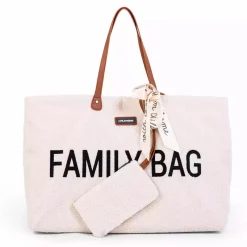 CHILDHOME Family Bag Teddy Altweiß* Wickeltaschen