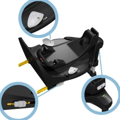 MAXI-COSI Premium FamilyFix 360 Pro*Kinder Isofix Stationen