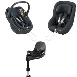 MAXI-COSI Premium FamilyFix 360 Pro*Kinder Isofix Stationen