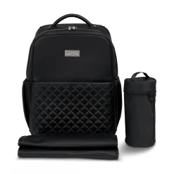 MOON Fashion Backpack Black* Wickelrucksäcke|Wickeltaschen