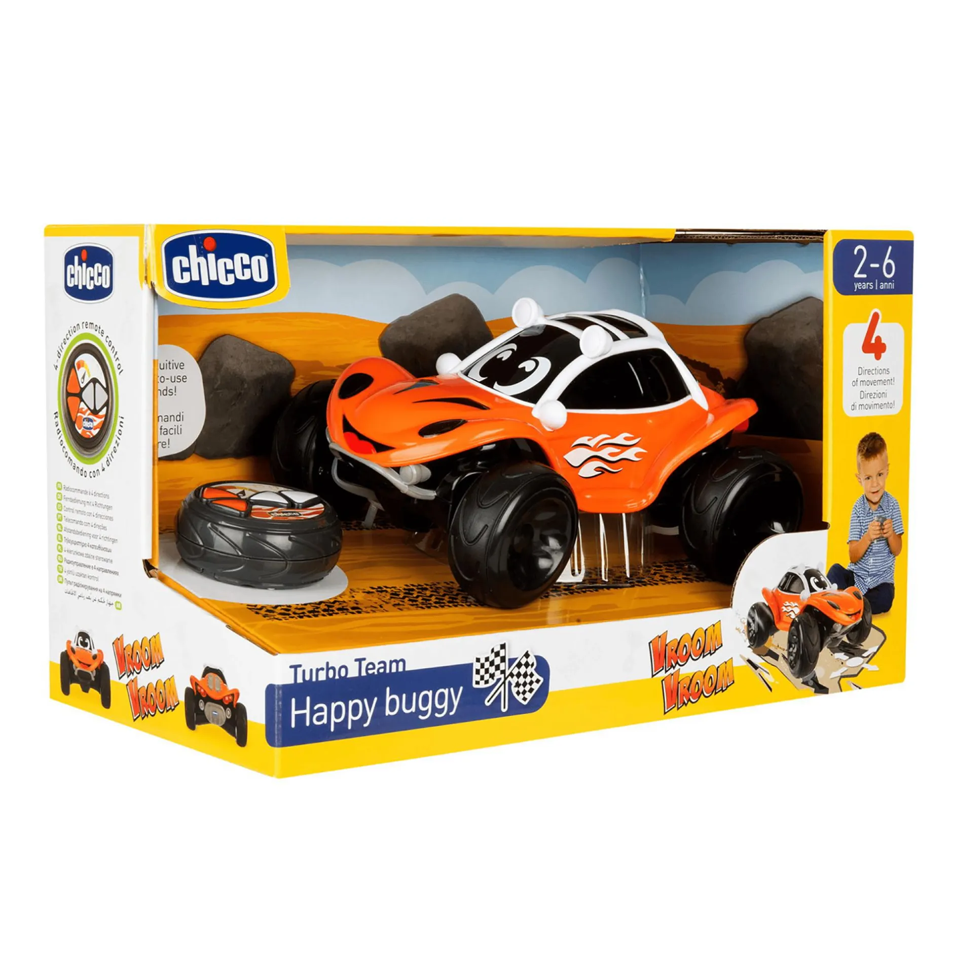 chicco Ferngesteuertes Auto Happy Buggy*Kinder Lernspielzeug