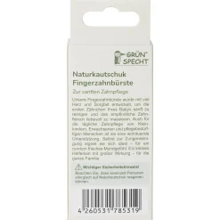 GRu00dcNSPECHT Fingerzahnbürste* Zahnbürsten
