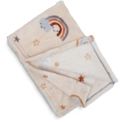 LITTLE ONE Flanell Fleecedecke Sonne & Mond* Bettausstattung