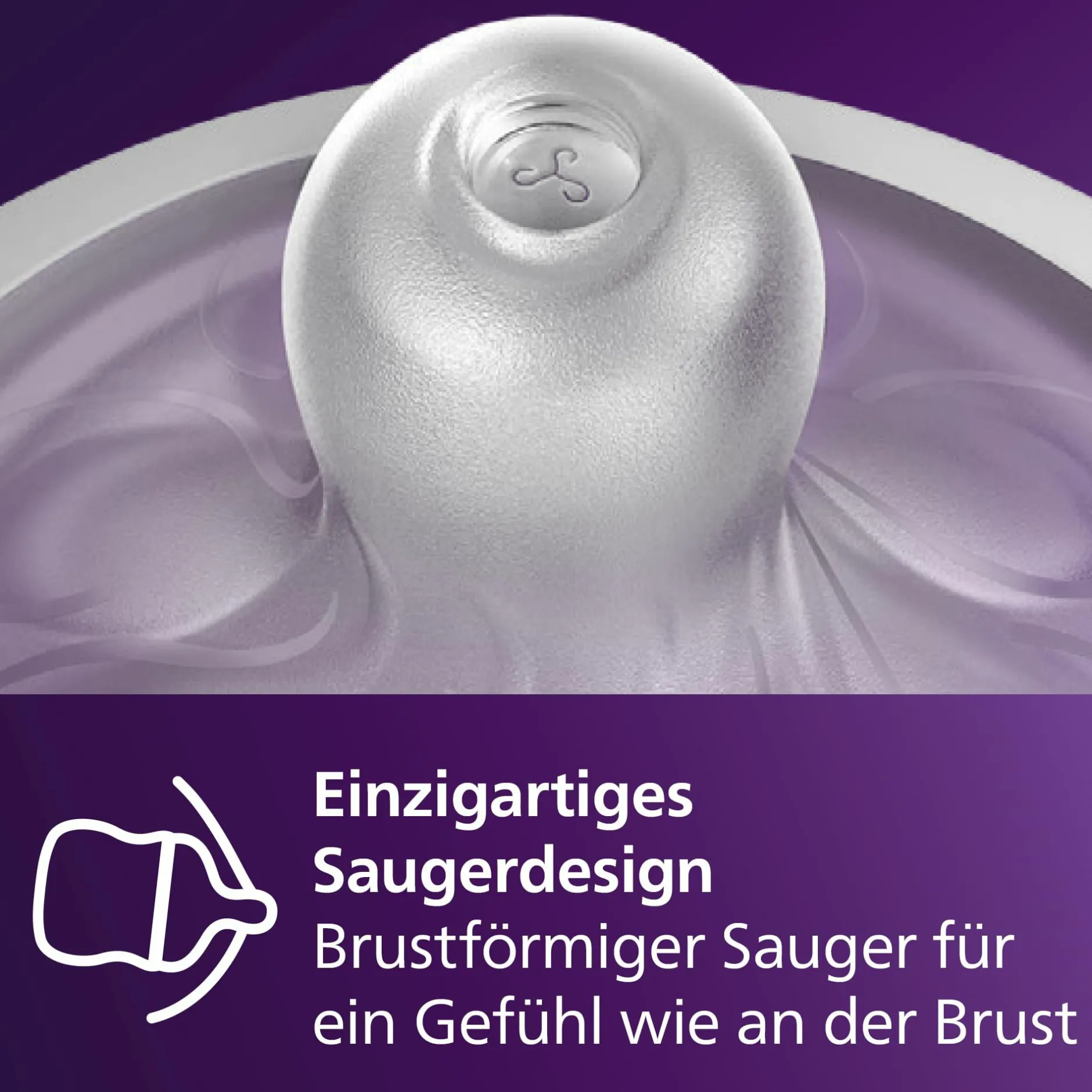 PHILIPS AVENT Flaschensauger Natural Response Gr. 3 ab 1 Monat SCY963/02* Flaschen & Sauger
