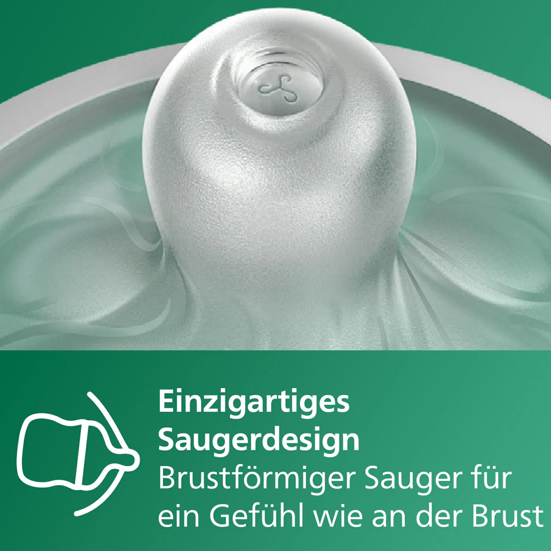 PHILIPS AVENT Flaschen-Starter-Set Glas Natural Response SCD879/11* Flaschen & Sauger