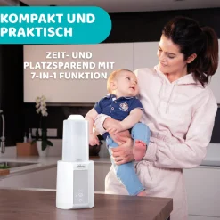 chicco Flaschenwärmer mit Sterilisiergerät* Vaporisatoren|Babykostwärmer
