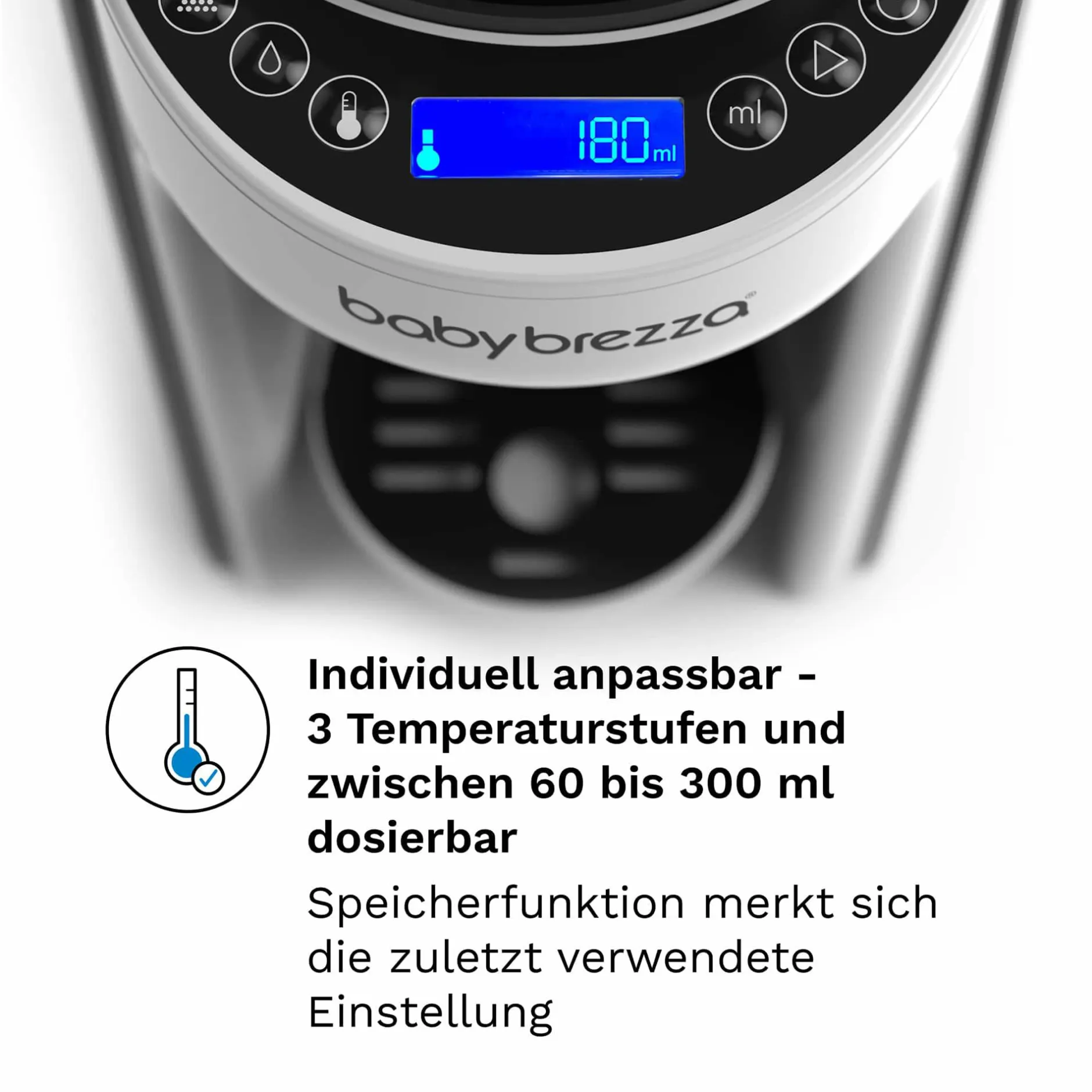 babybrezza Flaschenzubereiter Formula Pro Advanced* Babykostwärmer