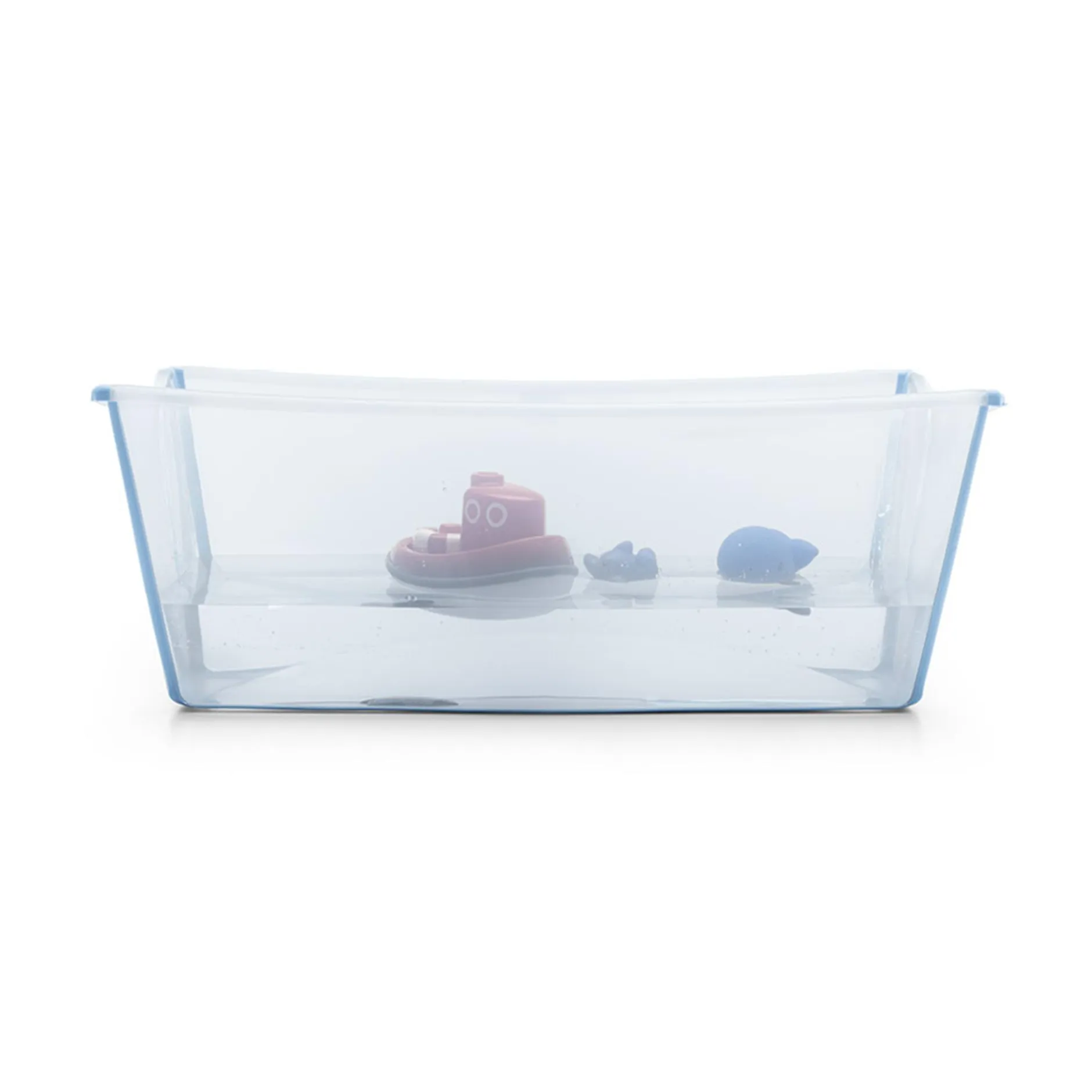 STOKKE Flexi Bath® Transparent Ocean Blue mit hitzeempfindlichem Stöpsel* Badewannen